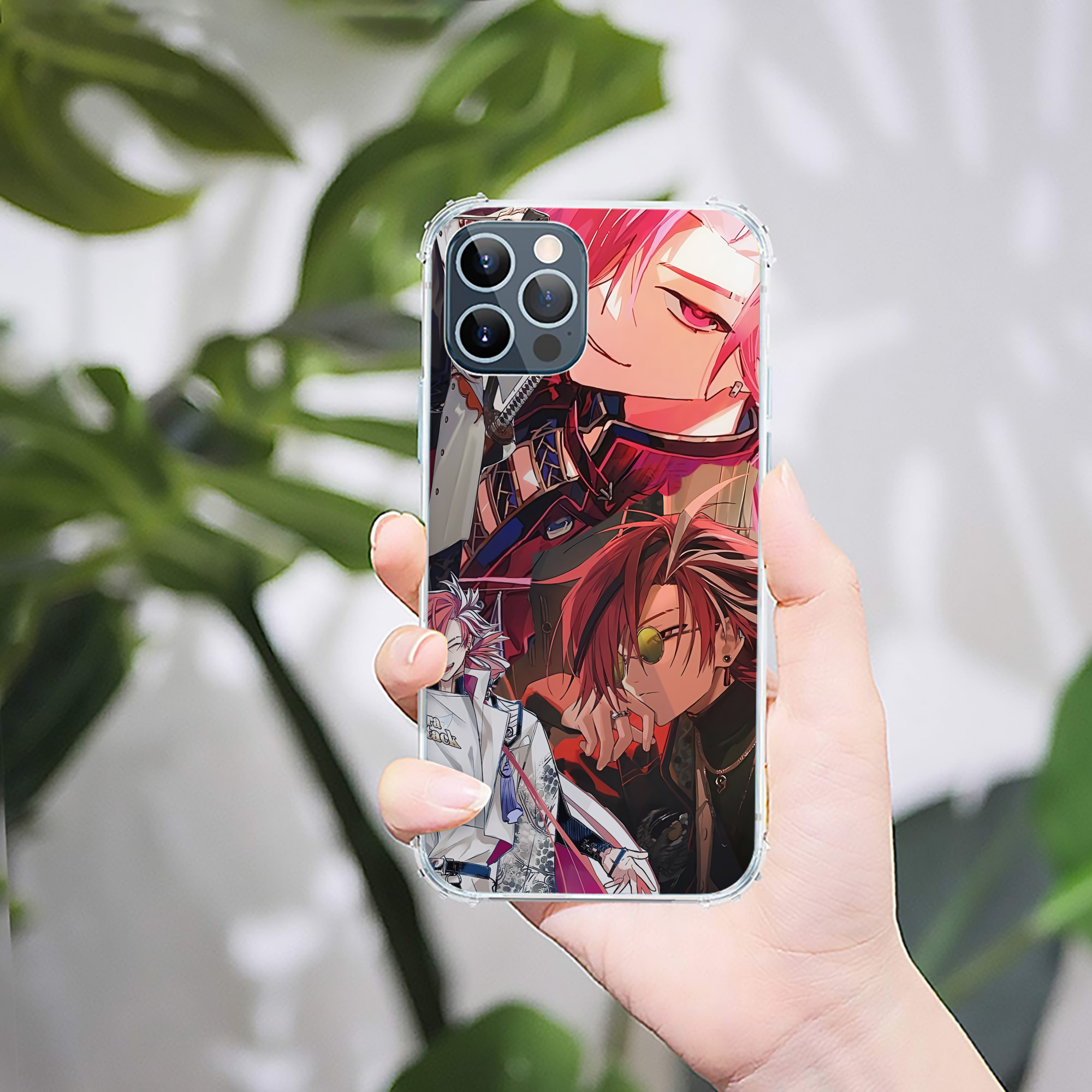 （画像用） 刀剣乱舞 Touken Ranbu 【iPhone 12シリーズ対応】透明スマホケース（クリアソフトケース）